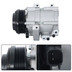 A/C Compressor for Ford E-150 E-250 E-350 E-450 Super Duty (2007-2019)