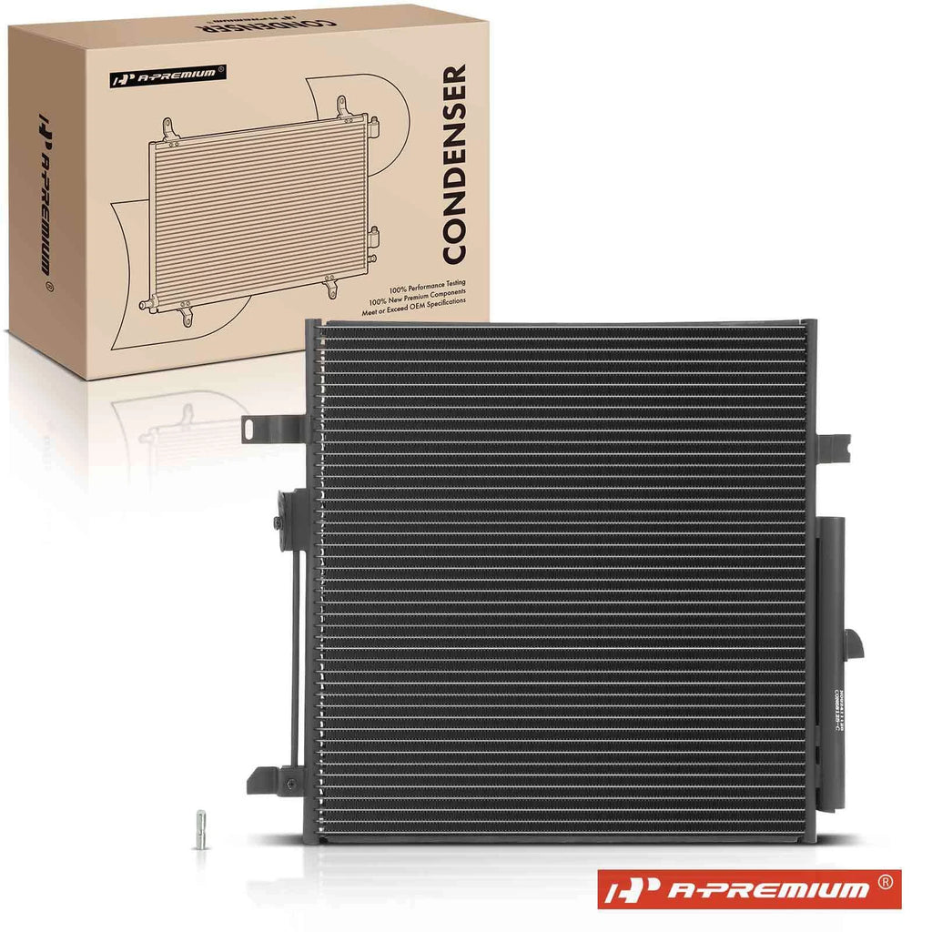 A/C Condenser with Receiver Drier & Bracket for Jeep Wagoneer (2024)
