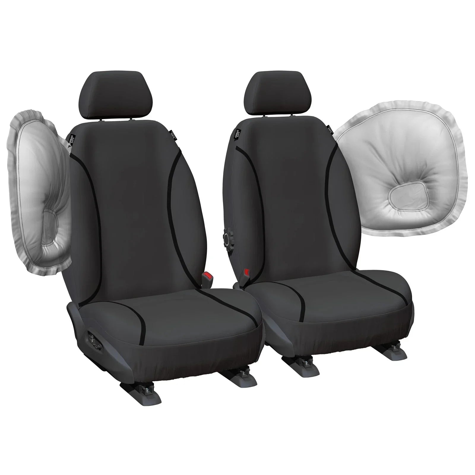 Front Canvas Car Seat Covers for Toyota Prado KDJ150 KDJ155 (2009–2018)