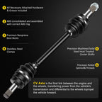 Front Driver Side CV Axle for Yamaha Rhino 450 660 (2006–2007)