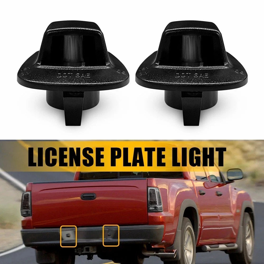 License Plate Light Housing for Mitsubishi Raider (2006–2009) EXV