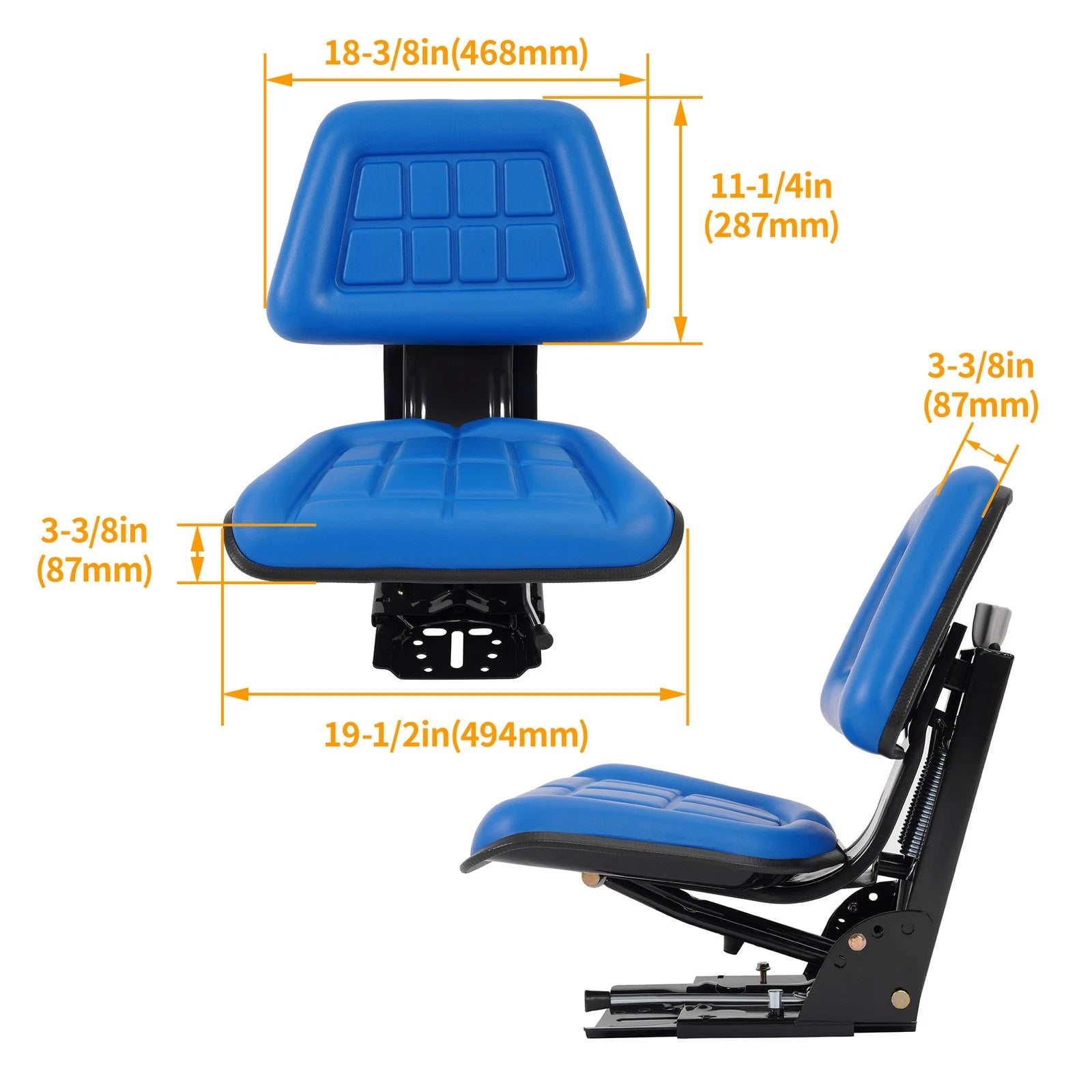 Suspension Seat for New Holland 3000 3010 3300 3330 3400 3600 3610 (1970–2023)