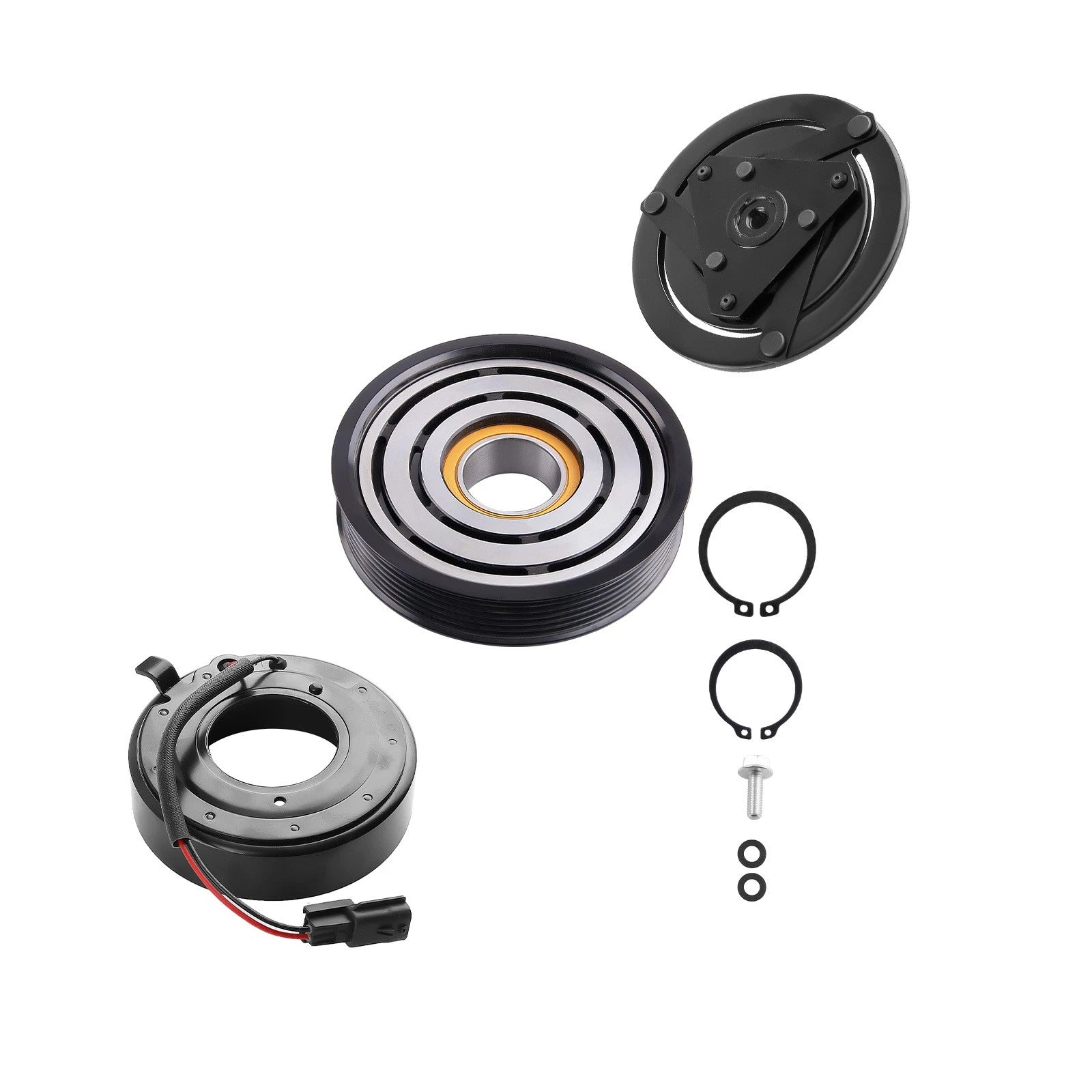 Air Conditioning Compressor Clutch Kit for Nissan Altima (2007–2012)