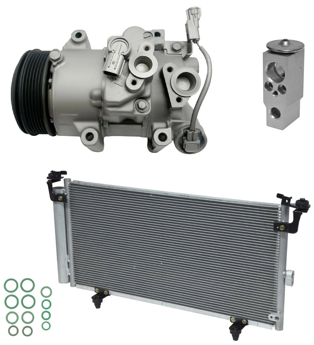AC Compressor Kit With Condenser for Subaru Legacy 2.5L (2014–2019)