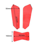 3X Tank Pads Traction Grips Protector for BMW F750GS F850GS (2018–2020)