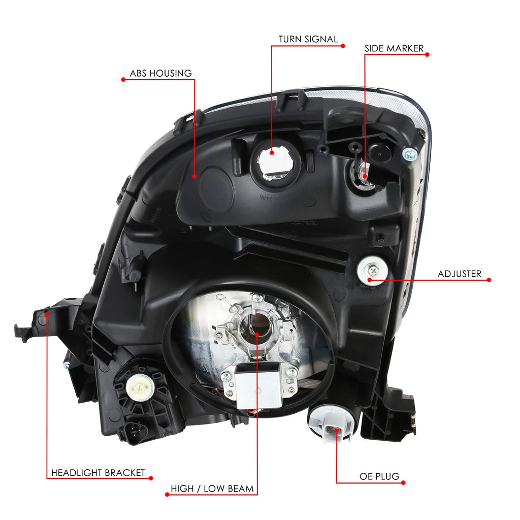 HID Headlight Lamp Assembly for Toyota Prius (2006–2009) RH Passenger Side