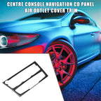 Centre Console Navigation CD Panel Air Outlet Trim for Audi A4 B8 A5 S5 (2008–2016)
