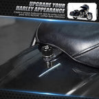 Aluminum Rear Fender Seat Bolt Cover for Harley Dyna Switchback (2012–2017)