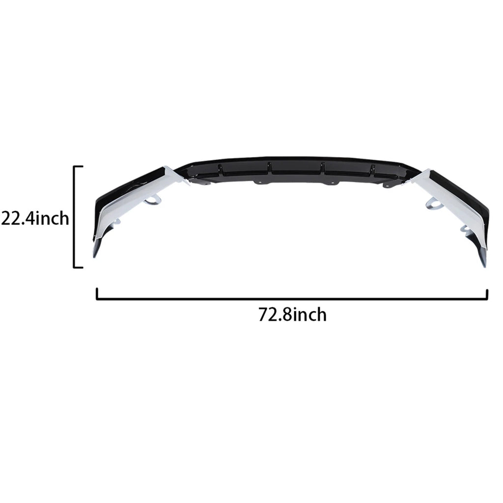 Front Bumper Lip Kit Splitter for Honda Accord (2018–2020) - Painted White Pearl