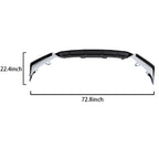 Front Bumper Lip Kit Splitter for Honda Accord (2018–2020) - Painted White Pearl