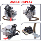 Carburetor & Intake Manifold for GY6 150 Scooter Moped Go Kart (150cc)