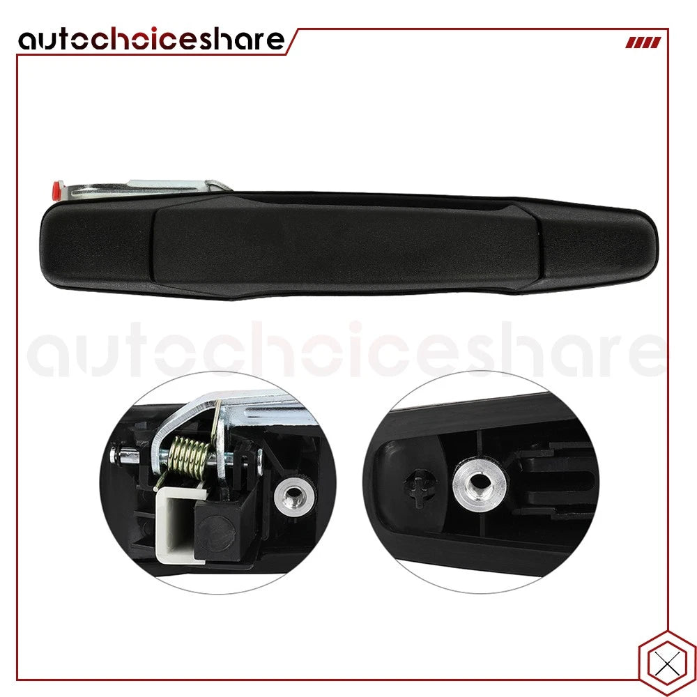 Rear Right Exterior Door Handle for Chevy Tahoe (2007-2014) Black