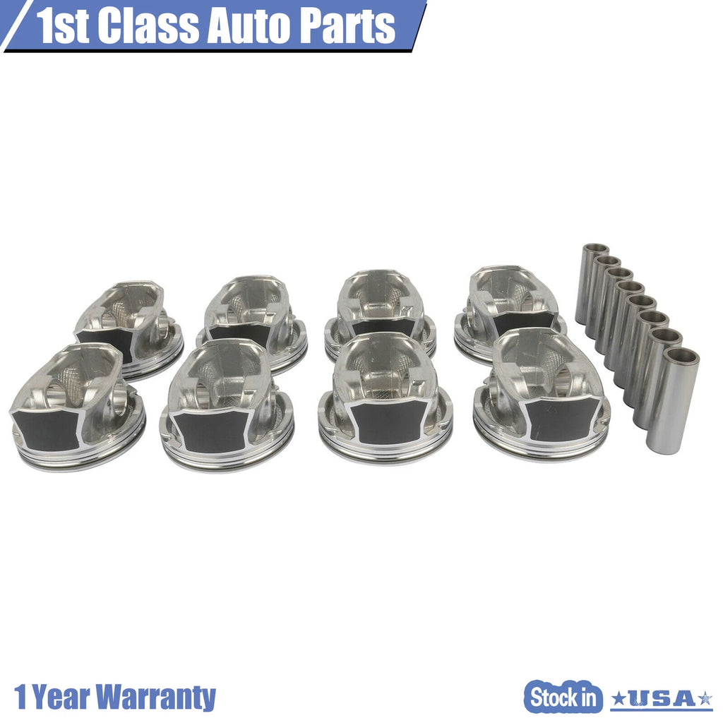 Pistons with Rings for Chrysler Aspen Dodge 1500 2500 Jeep Ram 5.7L (2009–2016)