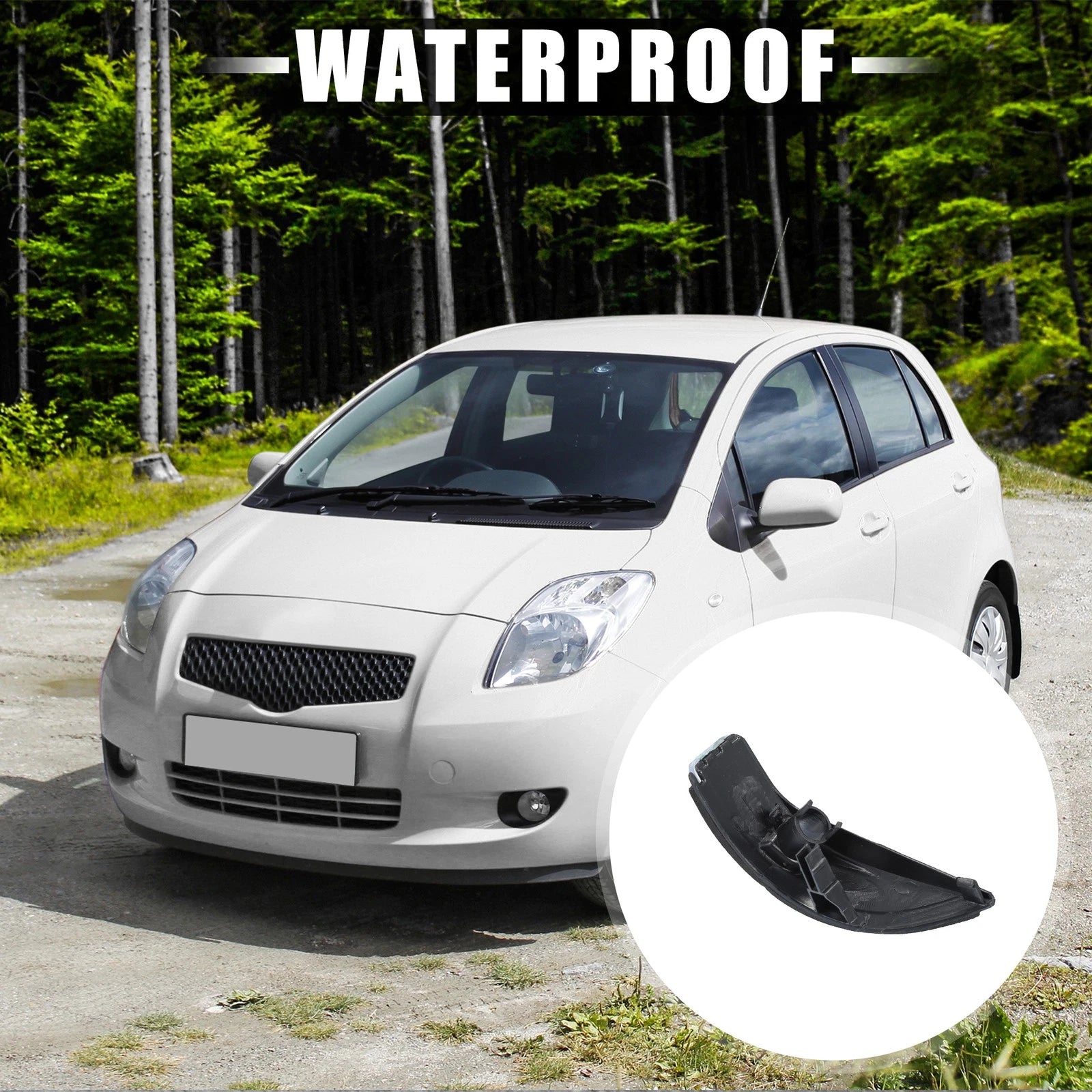 Right Rearview Mirror Turn Signal Lamp Housing for Toyota Yaris (2006–2011) No. 817300D080