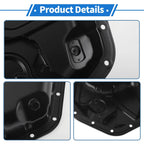 Engine Oil Pan for Lexus RX350 Base V6 3.5L Aluminum Alloy Black (2007-2015)