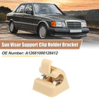 Sun Visor Support Clip for Mercedes-Benz W201 (1982-1993)