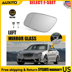 Left Heated Mirror Glass for Mercedes-Benz E280 E320 E350 E550 E63 (2007–2009)