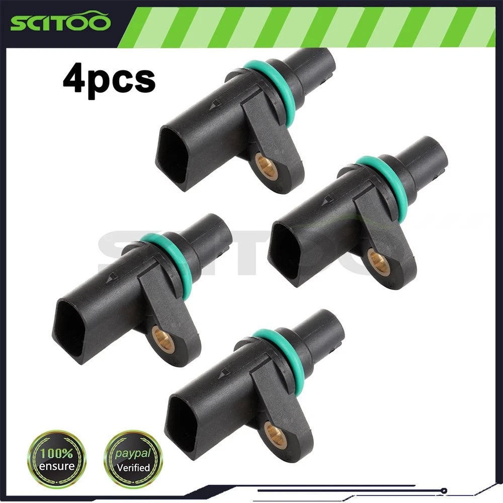 4X Crankshaft Position Sensor for BMW 550i (2006)