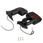 Set of 2 Manual Signal Tow Mirrors for Chevy Silverado Sierra 1500 2500 3500