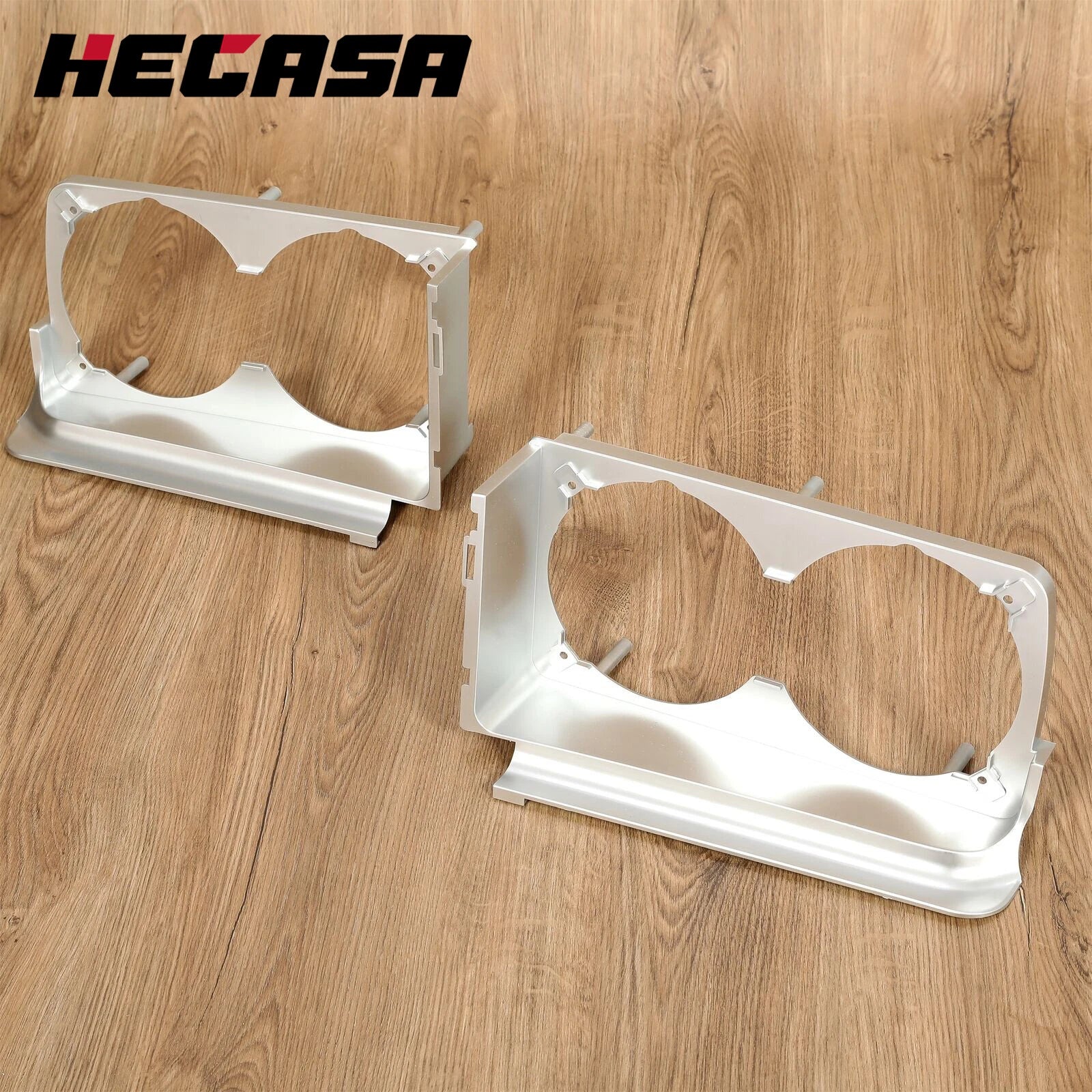 Set of 2 Headlamp Housings for Oldsmobile Cutlass 442 (1971–1972)
