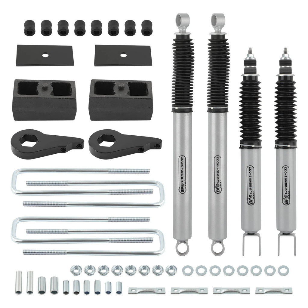 3" Front & Rear Leveling Lift Kit for Chevy Silverado GMC Sierra 1500 (1999–2006)