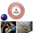 25Ft 1/4" Copper Nickel Steel Brake Line Tubing