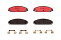 Brembo Front Ceramic Brake Pads for Chrysler 300, Dodge Challenger, Charger, Magnum (2005–2023)