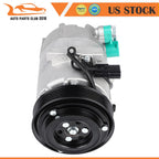 A/C Compressor and Clutch for Hyundai Elantra (2011–2013)