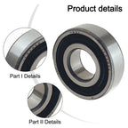 Ball Bearing 738 22 0419 6204 2RS for Equipment Repair