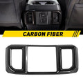 Rear Carbon Fiber AC Air Vent Outlet Cover Trim for Ford F150 (2015–2020)
