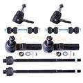 8PC Front Tie Rods Ball Joints Suspension Kit for Pontiac Bonneville (2000–2005)