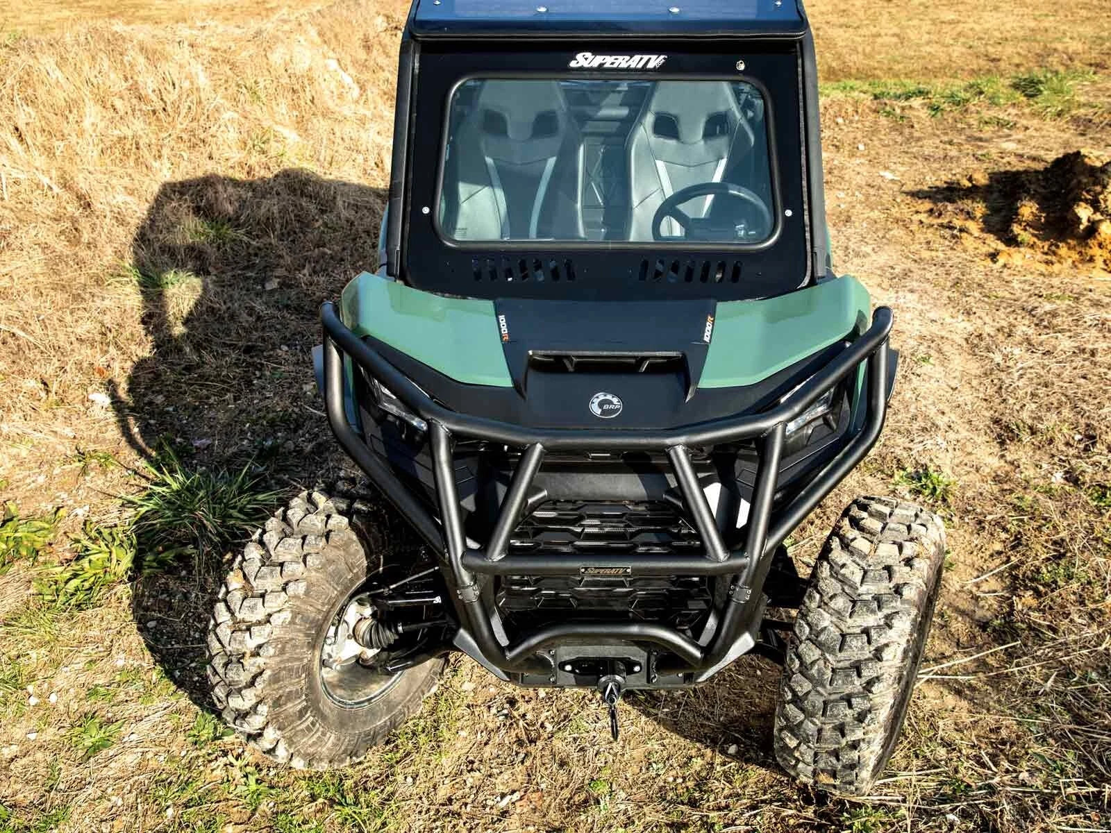 SuperATV Heavy Duty Front Bumper for Can-Am Commander 1000 (2021–2023)