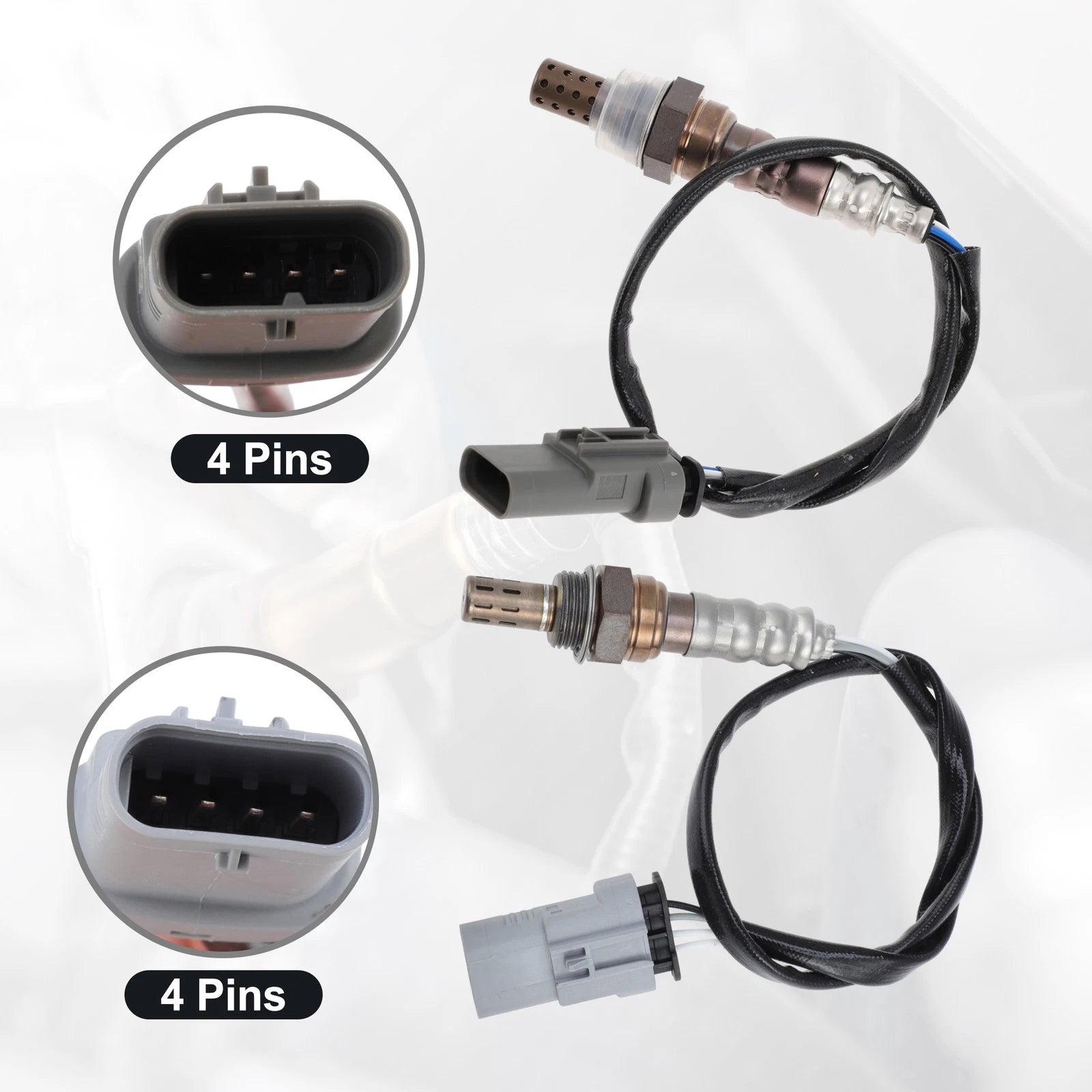 Set of 4 Upstream Downstream Oxygen Sensors for Chevrolet Blazer (No. 250241133)
