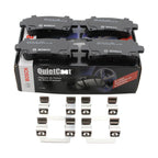 Set of 4 Bosch QuietCast Ceramic Brake Pads for LaCrosse Regal XTS Impala Malibu (2010–2019)