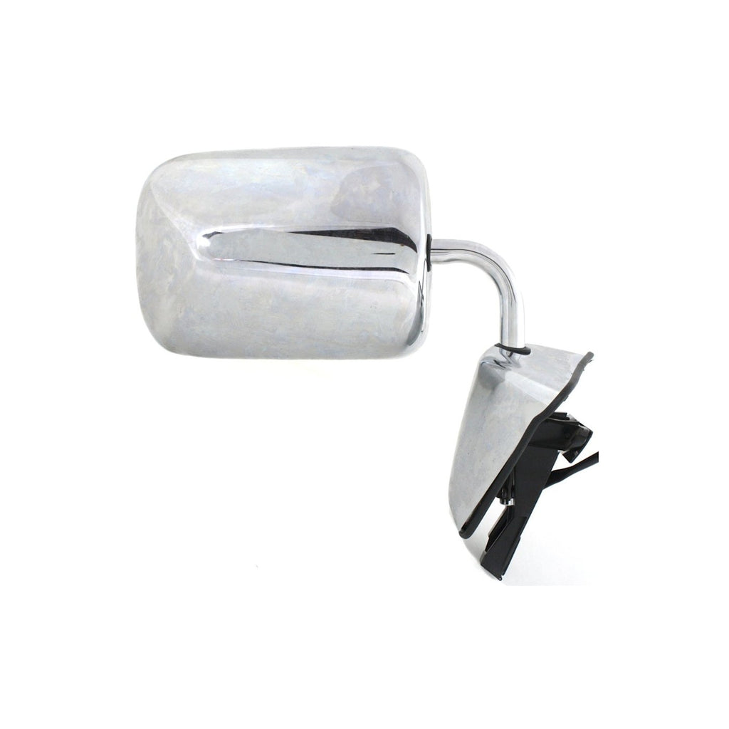 Set of 2 Power Mirrors for Dodge D250 (1988–1993) Chrome