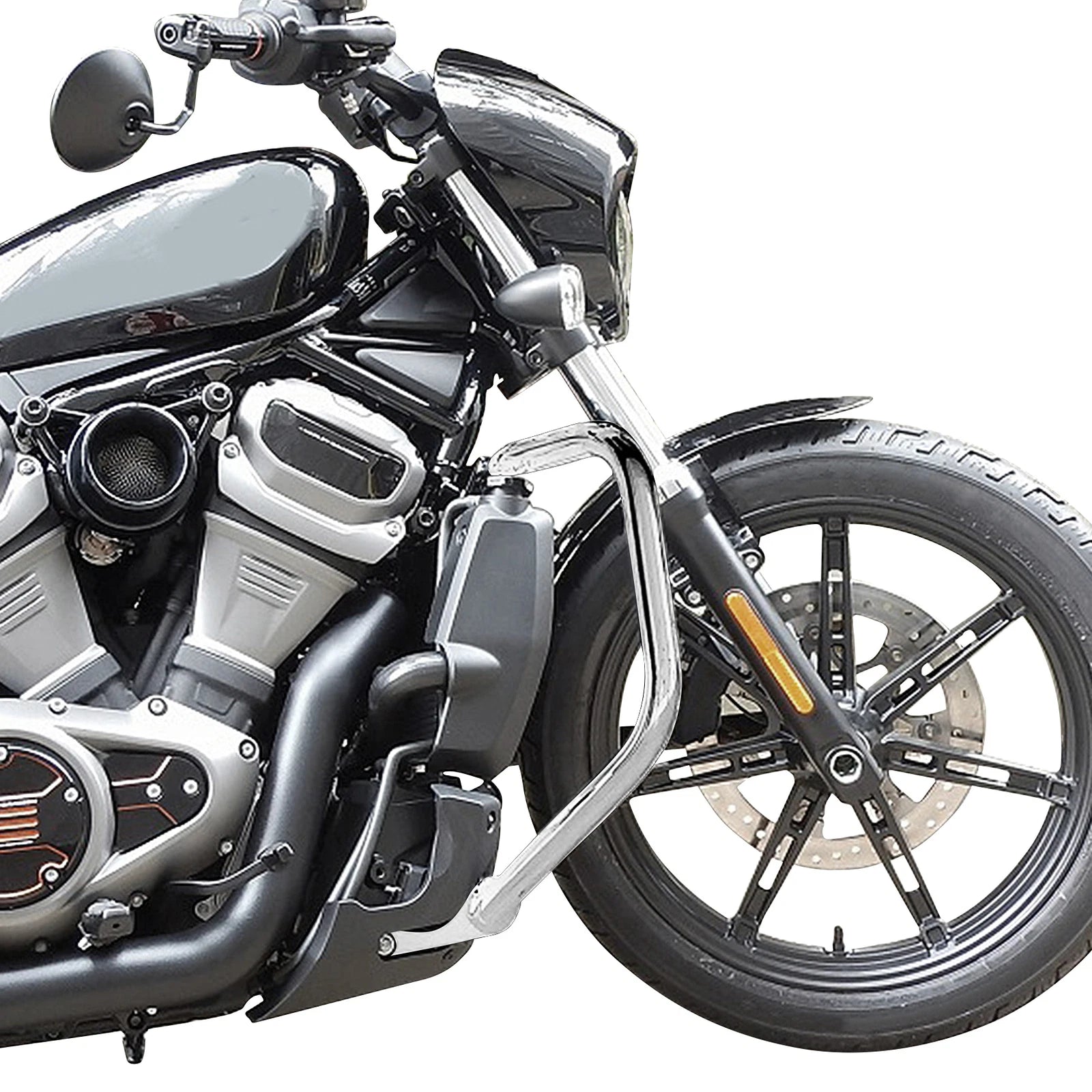 Chrome Highway Engine Guard Bar for Harley Nightster Special (2023–2025)
