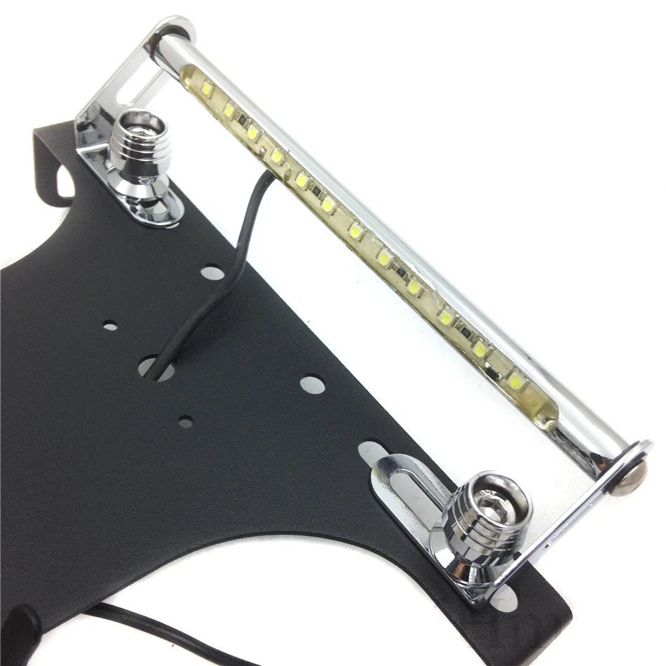 Black LED Fender Eliminator for Suzuki GSXR 600/750 (2006–2007)