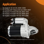 Starter for Saab 9-2X, Subaru Forester, Impreza (2003–2018)