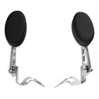 Adjustable Rear Passenger Armrests for Harley Electra Glide (2014–2025) Chrome