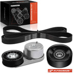 3X Serpentine Belt Drive Component Kit for Ford Mustang (2005–2010)