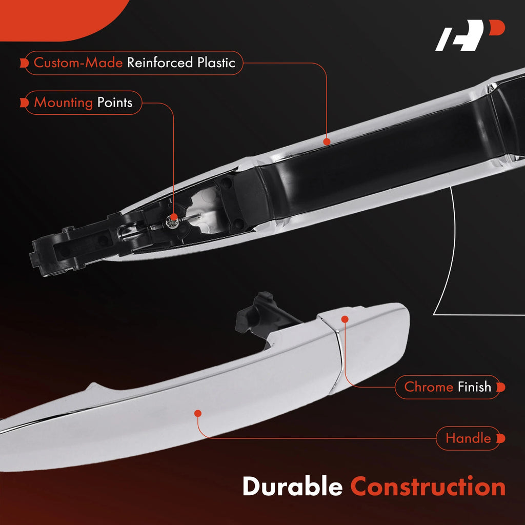 Chrome Exterior Door Handle for Nissan Sentra/Murano (2013–2019)