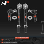 4x Inner & Outer Tie Rod End Kit for Toyota Tacoma (1995–2004 RWD)