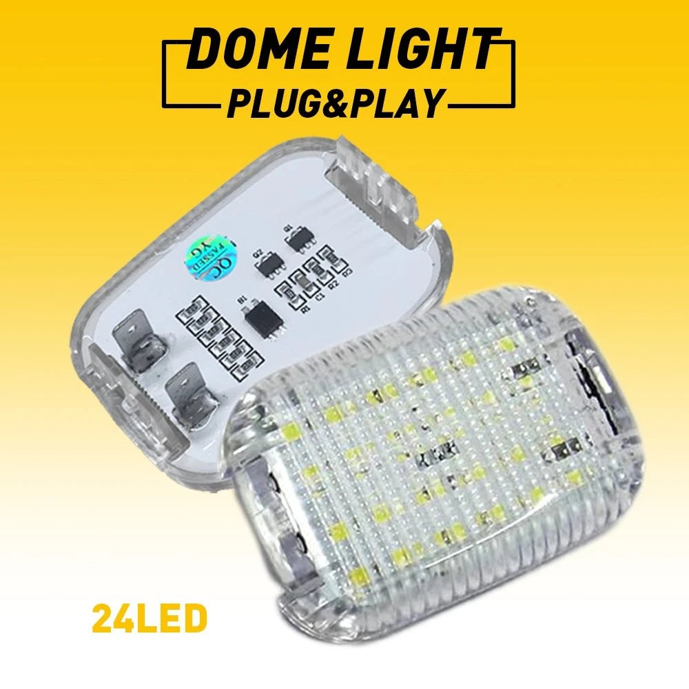 2X Interior LED Dome Light for Ford Transit 150 250 350 (2015–2024)