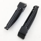 Black Racing Foot Pegs for Kawasaki ZX-6R 636RR ZZR 750 1100 1200 10R