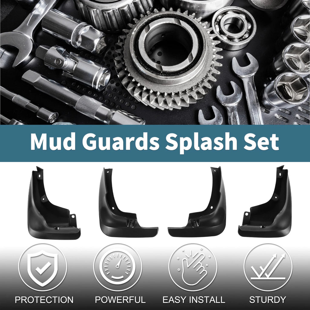 Set of 4 Mud Flaps Splash Guards for Toyota Carina E/Corona (1992–1997)