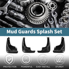 Set of 4 Mud Flaps Splash Guards for Toyota Carina E/Corona (1992–1997)