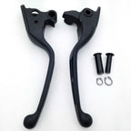 Black Brake Clutch Hand Levers for Harley Touring Trike FLHR FLHRC (2014–2023)