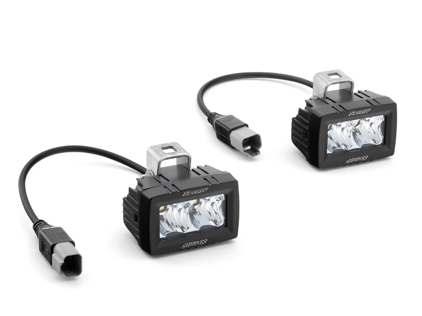2X 3" Rear-Facing LED Cube Lights for Bobcat UV34 (2019–Present)
