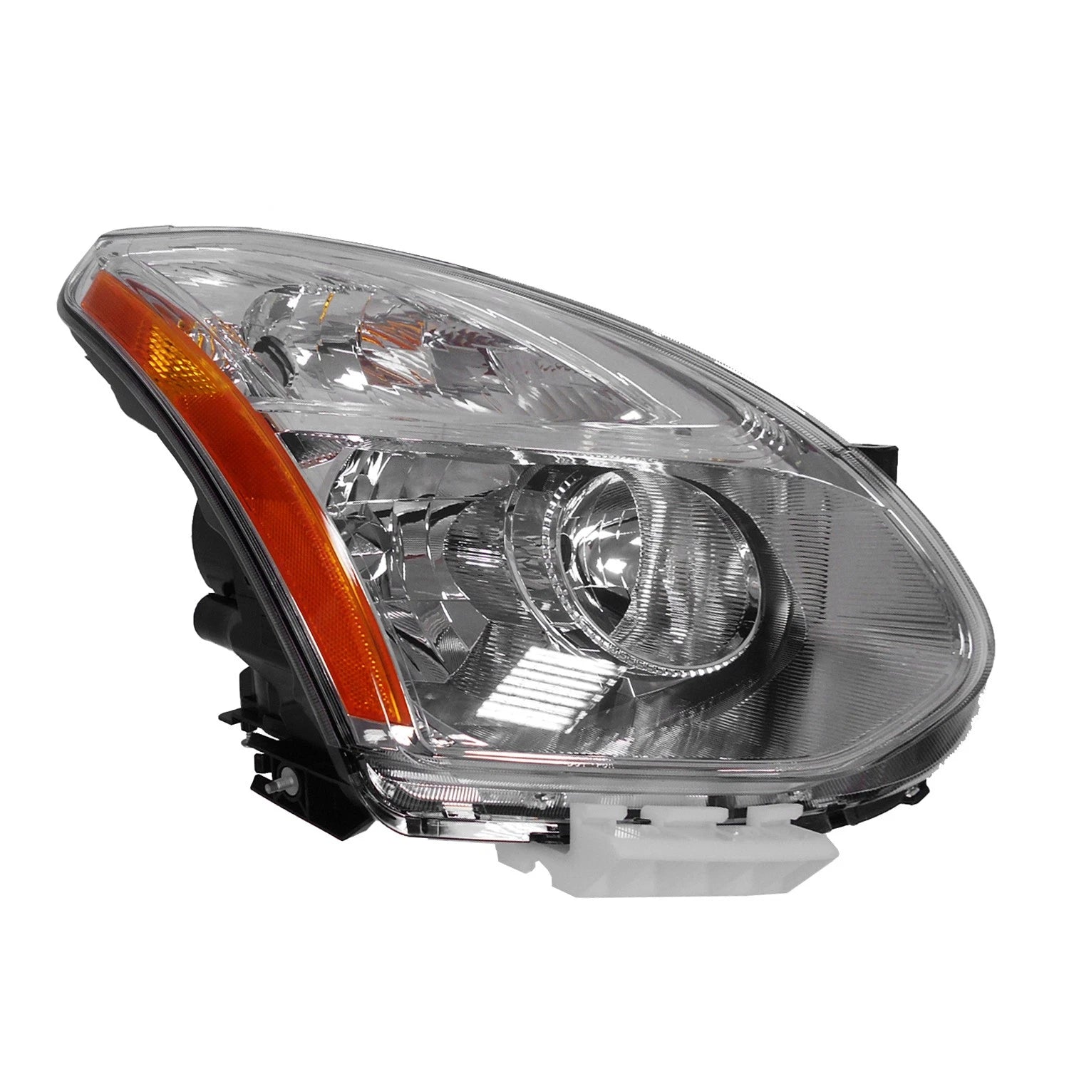 Replacement Passenger Side HID Headlight Lens Housing for Nissan Rogue (2011–2012)