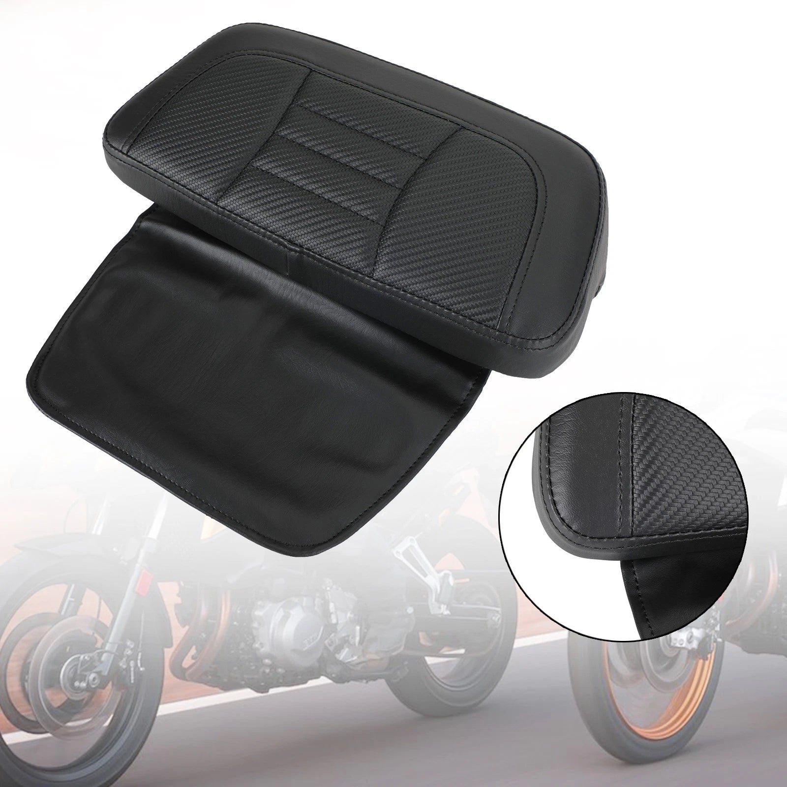 Trunk Backrest Pad for Harley Touring FL Road Glide (2014–2023)